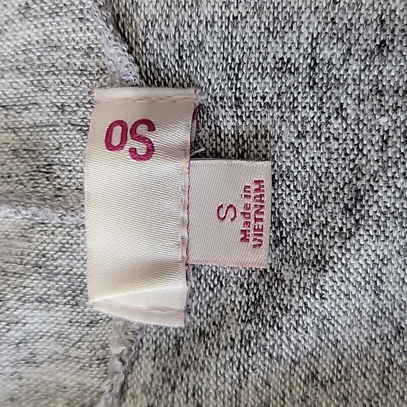 So Size S Marled Gray Knit Open Front Waterfall Cardigan Sweater, GUC - Picture 10 of 11